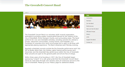 Desktop Screenshot of greenbeltconcertband.org